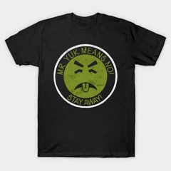 NWT Mr Yuk Means No stay away Funny Theme Humor Parody Tees Unisex T-Shirt