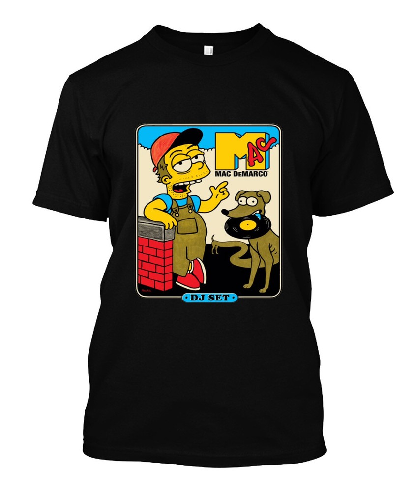 Mac’s DJ Set in Houston Mac DeMarco 2 MAN WOMAN T-Shirt Size S to 5XL