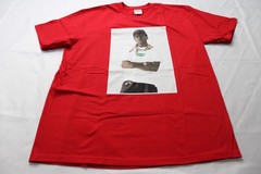 Supreme x Tyler The Creator Adults’ Photograph Graphic T-Shirt NC3 Red Medium