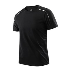 Men’s Quick Dry Sports T Shirt Breathable Running Gym Hiking Fishing Short Sleev
