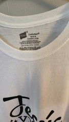 Hanes ComfortSoft Men’s M White Jesus Graphic Crew Neck T-Shirt
