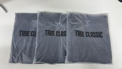 3 Pack True Classic V Neck Mens T-Shirts, Navy, XXL