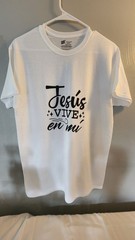 Hanes ComfortSoft Men’s M White Jesus Graphic Crew Neck T-Shirt
