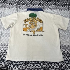 True Vintage 70s Daytona Beach KokoJo’s Polo Bike Week Single Stitch Skate Surf