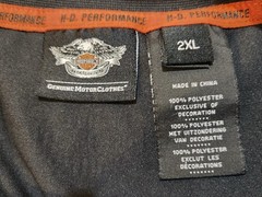 Harley-Davidson Motorcycles Cutoff Sleeveless Dri-Fit Shirt 2XL ~SEE DESCRIPTION