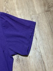 Vintage 90s Mickey Unlimited Donald Duck Single Stitch Tshirt Purple Mens Large
