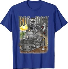 Big Boy 4014 Vintage Steam Locomotive Railroad Train Engine T-Shirt