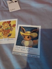 Pokemon x Van Gogh Museum T-Shirt Adult Size Small Exclusive #2