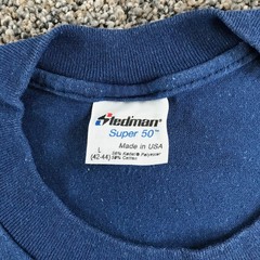 Vintage Thistledown Horse Racing Track T Shirt Mens Large Blue Purple Graphic