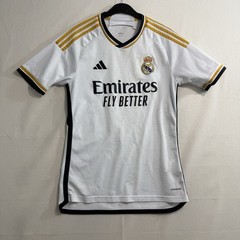 Real Madrid 2023 – 2024 Home Shirt Jersey Adidas Size Small Men *Stains