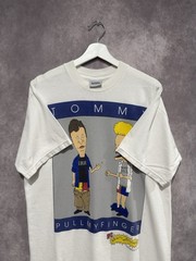 Vintage 1995 Stanley Desantis Beavis & Butt-Head “Tommy Pull My Finger” T Shirt