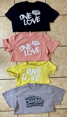 20 Raising Cane’s Chicken Crew Employee Shirts POST MALONE ONE LOVE 1LV WOOF