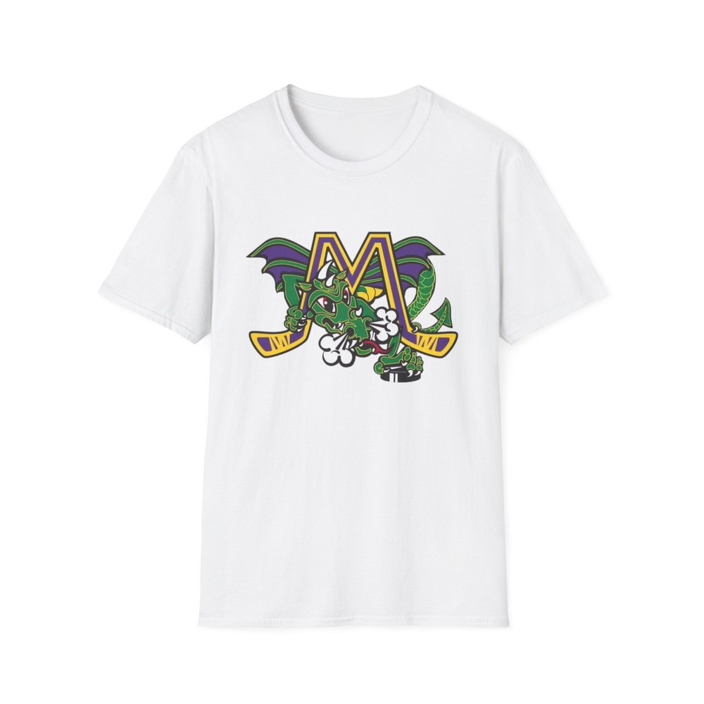 Mobile Retro Dragon Hockey T-Shirt