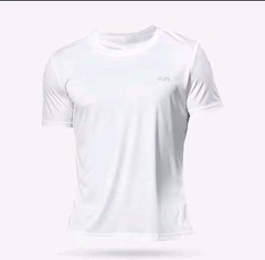 Unisex Atheltic Cut, Training Shirt Breathable Elastic Fitness Gym T Shirt