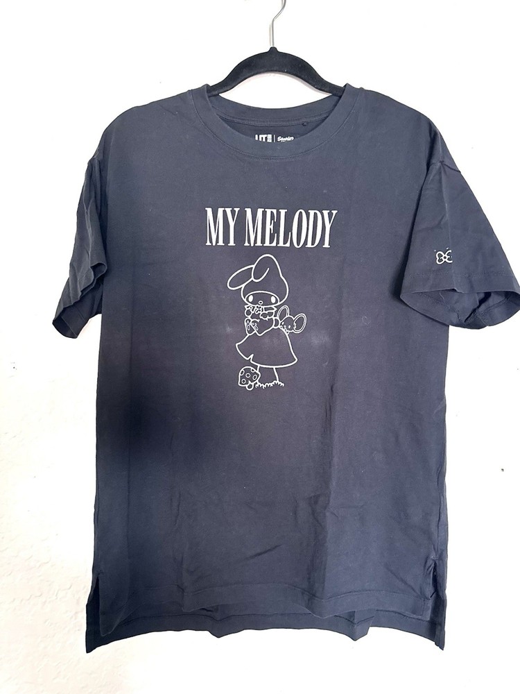 Uniqlo UT Sanrio My Melody Women’s Graphic Print Crew Neck T-Shirt Black M