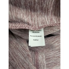 All in Motion Mens Soft Stretch T-Shirt Purple Heathered L Short Sleeve Crewneck
