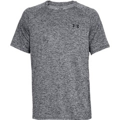 Under Armour 1326413 Men’s UA Tech 2.0 Training T-Shirt, Black/Graphite, Medium