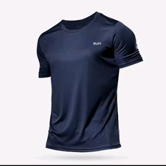 Unisex Atheltic Cut, Training Shirt Breathable Elastic Fitness Gym T Shirt