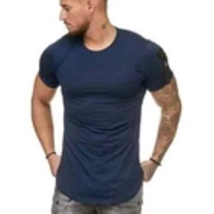 2025 Brand Quality Cotton Men T-shirt V-neck Fashion Design Slim Fit Soild