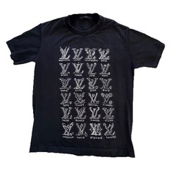 Louis Vuitton Paris Shirt Iconic Monogram LV Virgil Abloh Stitched Black M
