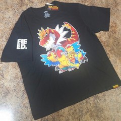 EXCLUSIVE COLLAB Pokémon Fossil Museum/Field Museum T-Shirt 3XL NWI SOLD OUT