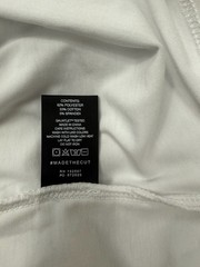 Cuts Clothing Elongated Henley T-Shirt Men’s XL White