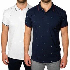 Men’s Polo Short Sleeve Cotton T-Shirt Florellini Slim Jersey S M L XL XXL XXXL