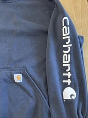 Carhartt Men’s XXL Clothing Lot 2 Hoodies & Henley Shirt Workwear Bundle