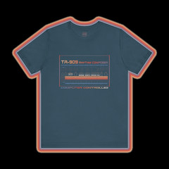 TR-909 Rhythm Composer (Roland 909 Drum Machine) – Vintage Voltage T-Shirt