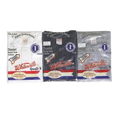 WHITESVILLE HENLEY NECK Short Sleeve 1-PACK T-SHIRT – [ WV79681] Made in Japan