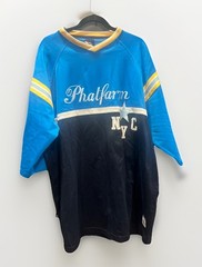 Phatfarm NYC Shirt Color-block Alma Mater Classic American Flava Y2K Hip Hop 2XL