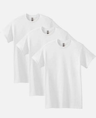 Gildan Ultra 100 % Cotton T-Shirts G2000 Short Sleeves Sz XL 6oz Tear Away Label