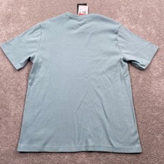 Nike T-Shirt Mens Large Teal Blue New Tight Fit Ribbed Cotton HQ9250-017