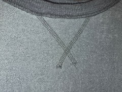 A.P.C APC Mesn Sweatshirt w/Velour Shoulders