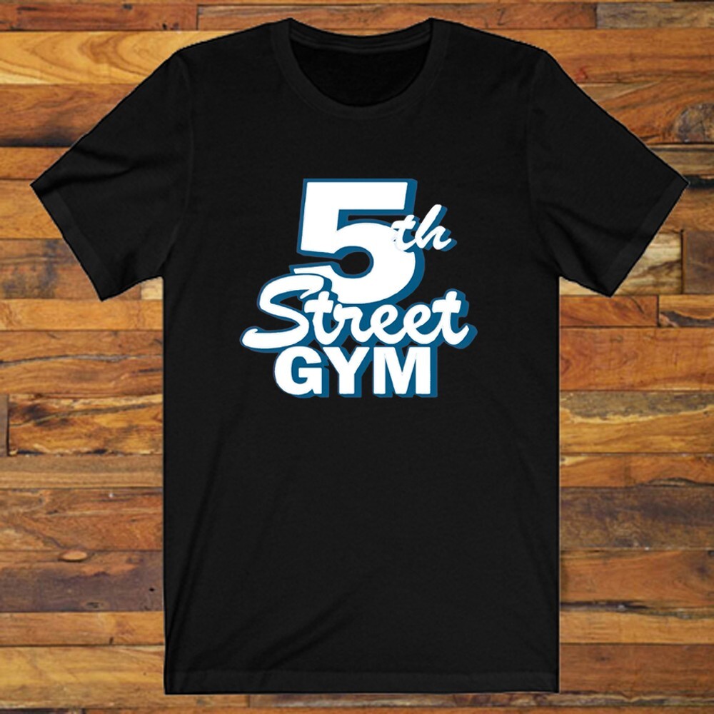 5th Street Gym Boxing Club Men’s Black S-5XL
