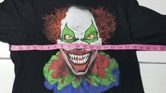 Halloween Killer Clown Men’s T Shirt M Preowned As Is See Description