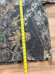 Lot of 3 Vintage Mossy Oak and Realtree Camo Long Sleeve Pocket T-Shirts