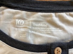 Tentree Planter Mens Large Black & Gray Treeblend Sustainable Softball Style NWT