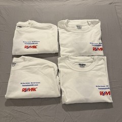 cheap T-shirts Gildan Dry Blend Mens 50/50 w REMAX logo, Brand New