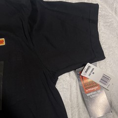 Wrangler Riggs Workwear Short Sleeve Pocket Utility Loop T Shirt Mens black