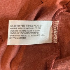 Goodfellow T-Shirt Mens XL Burnt Orange Standard Fit Crew Neck Everyday Wear Tee