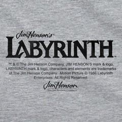 Mens Funny T Shirts The Goblin Kings Labyrinth Adventures Jim Henson’s Movie Tee