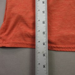 Patagonia Shirt Mens Small Sleeveless Crew Neck Workout Lightweight Orange
