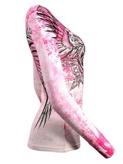 Xtreme Couture by Affliction Women’s Long Sleeve Thermal Shirt Dealer