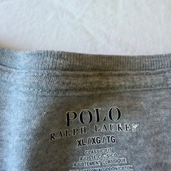 Polo Ralph Lauren T Shirt Mens XL Gray Pony Logo Classic Fit Tee