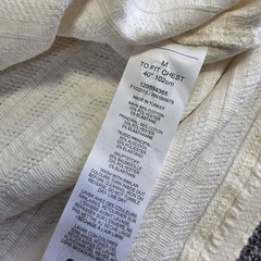 Asos Designs Textured Square Neck Tank Top in Ecru Cream Size Medium -Brand New!