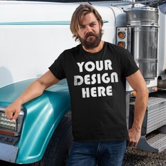 Customise T-Shirt Work Wear Business Stag Hen Personalised Mens T-Shirts #TA-195