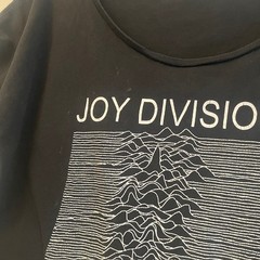 Joy Division 80s/90s Vintage Unknown Pleasures Thrashed Rare T-Shirt