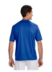 A4 N3142 Mens Short Sleeve DriFit Cooling Performance Shirt Xl Royal Blue New