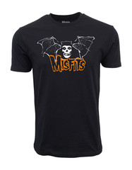 THE MISFITS BAT WINGS GRAPHIC T SHIRT
